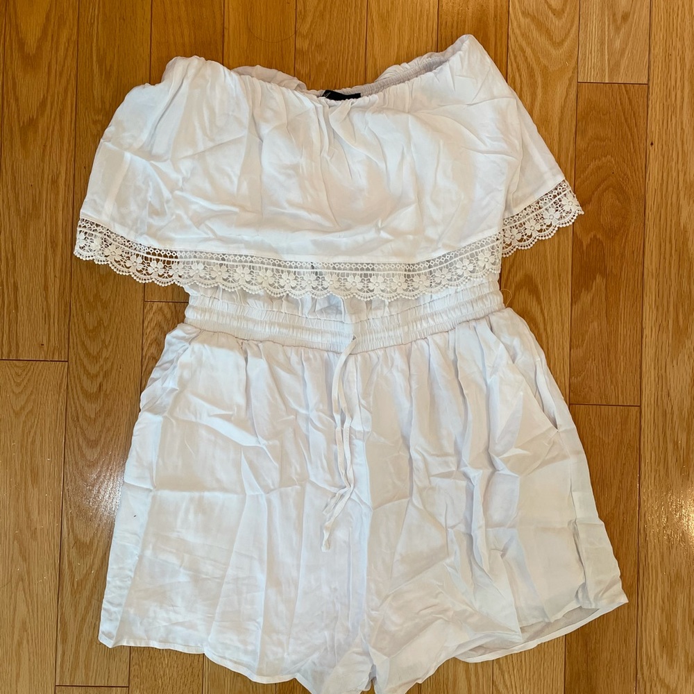 White romper